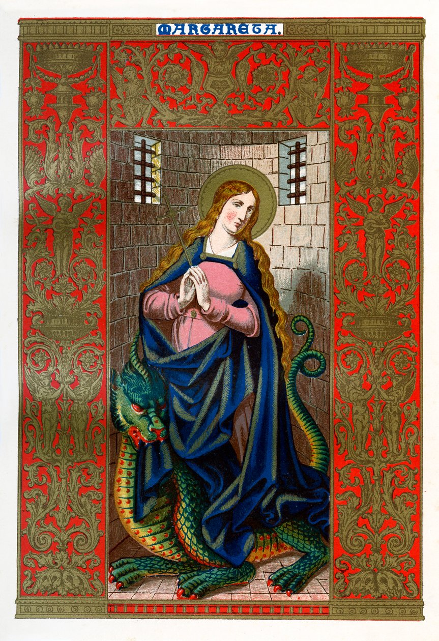 St. Margaretha door Unbekannt