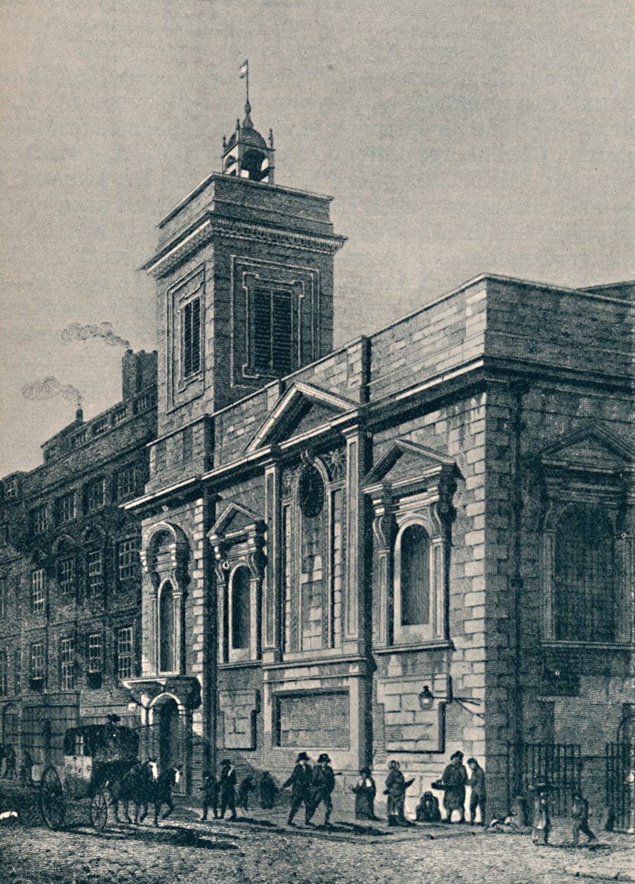 St. Mildreds Kerk en de Pluimvee door Unbekannt