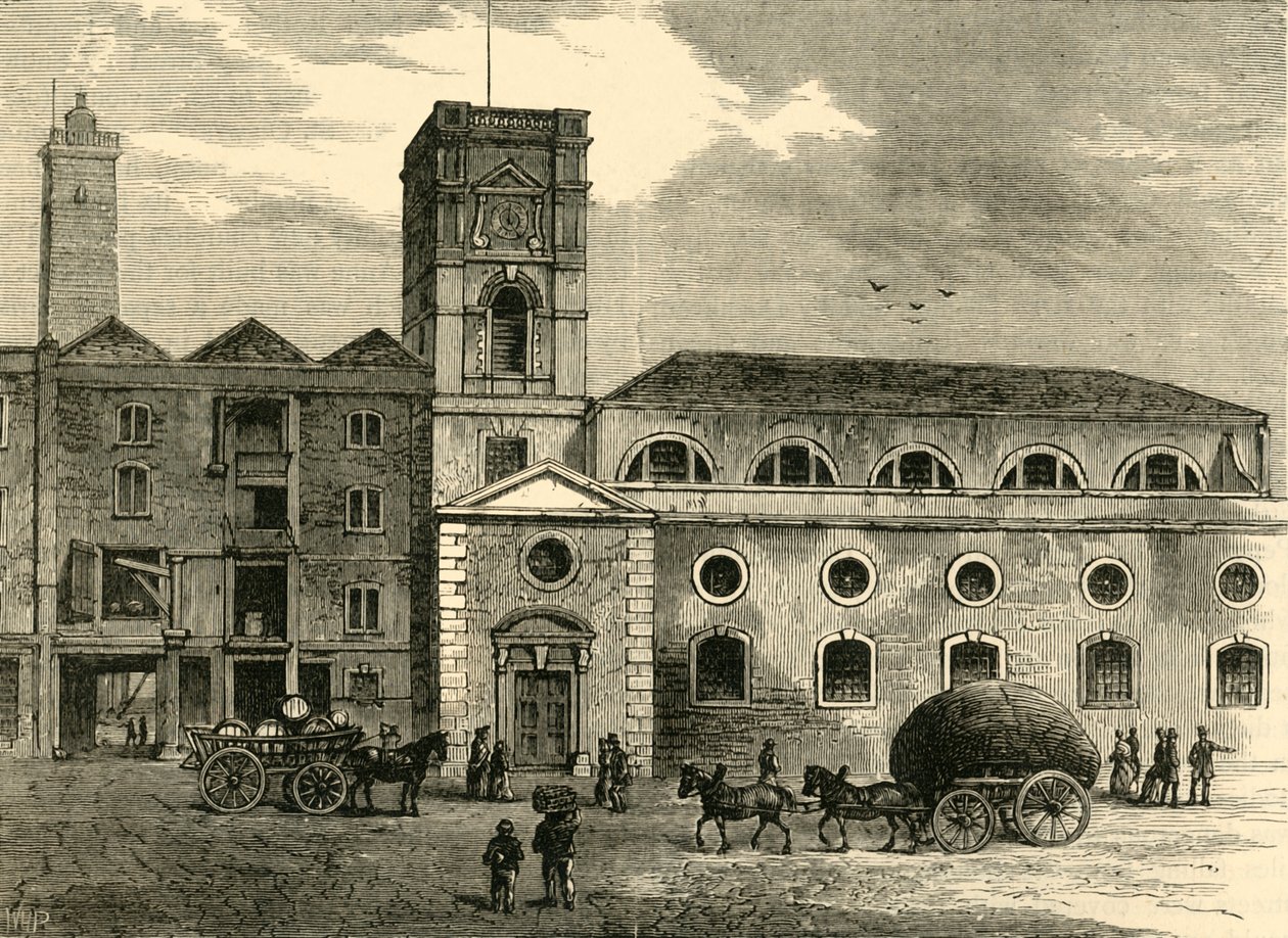St. Olaves Kerk, in 1820 door Unbekannt