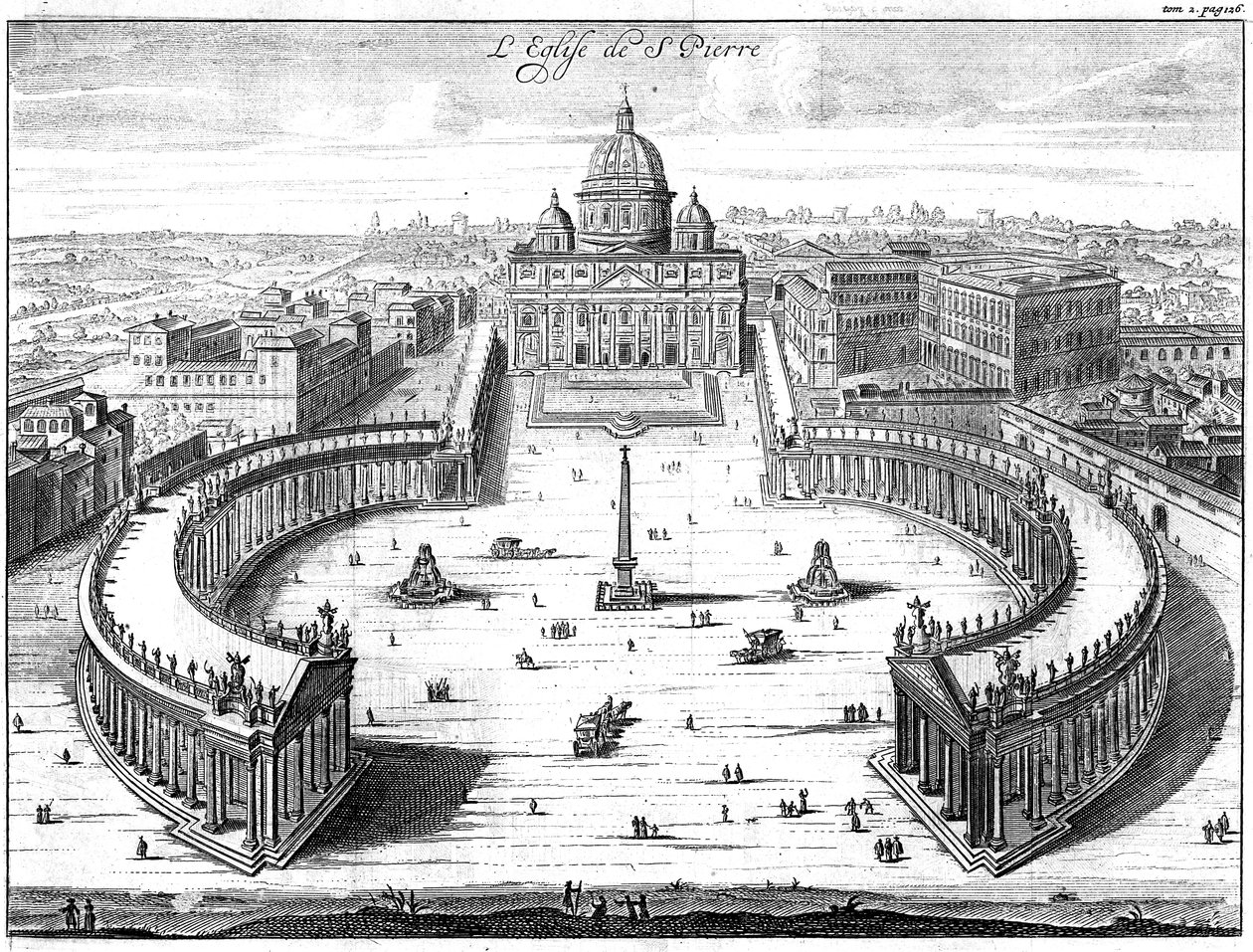 Sint-Pietersbasiliek, Rome door Unbekannt