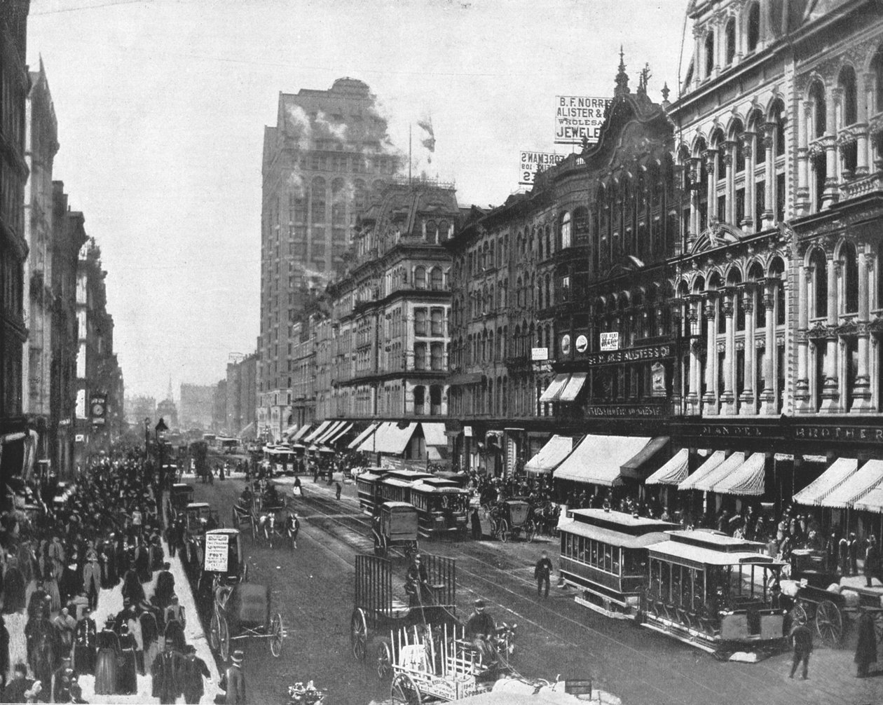 State Street, Chicago, Illinois, VS door Unbekannt