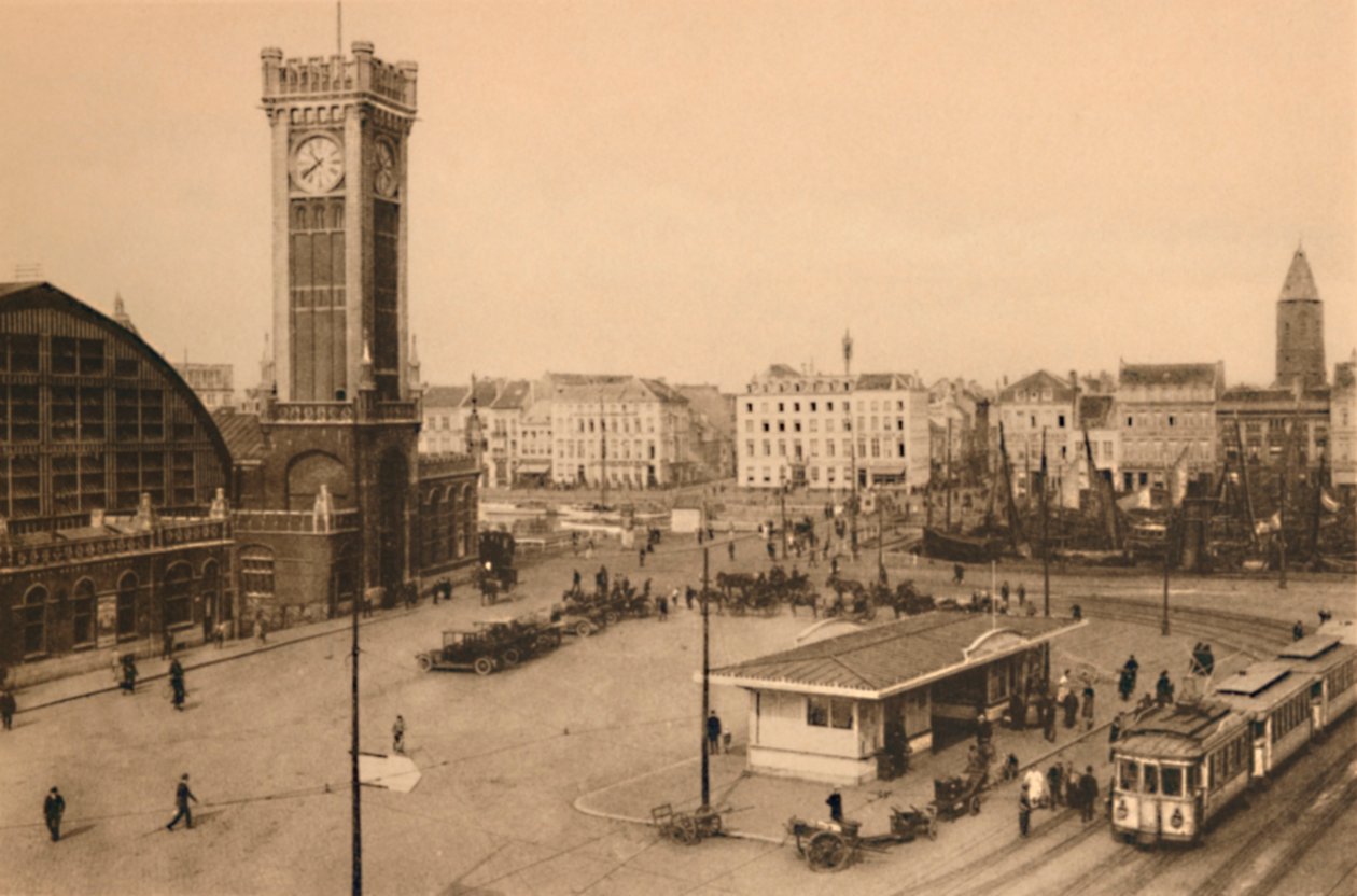 Station Place, c1928 door Unbekannt