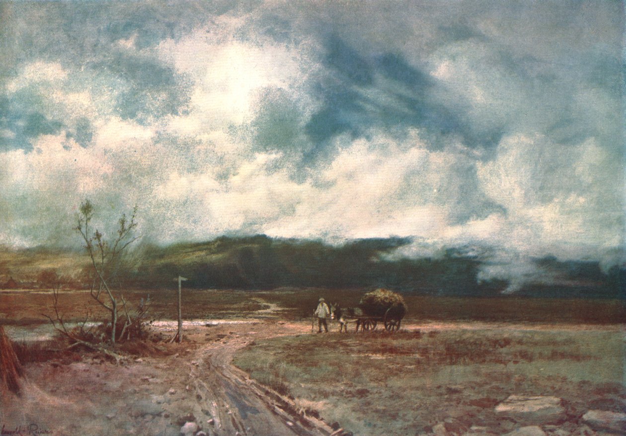 Stormachtig weer, 1892, ca. 1902 door Unbekannt