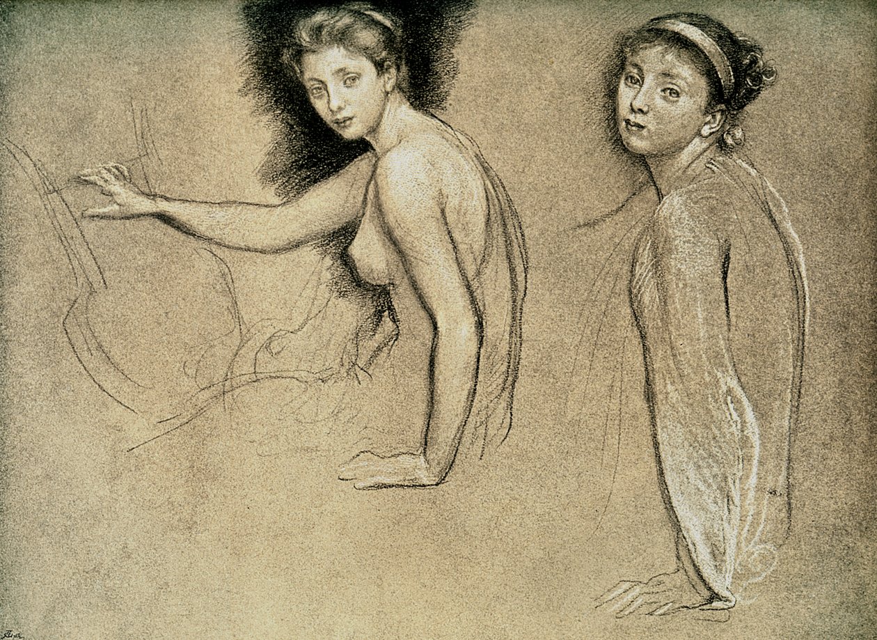 Studie, 1895 door Unbekannt