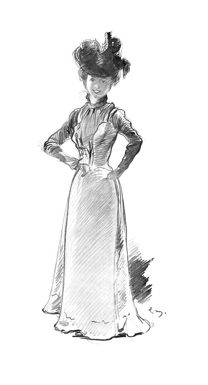 Studie, 1901 door Unbekannt