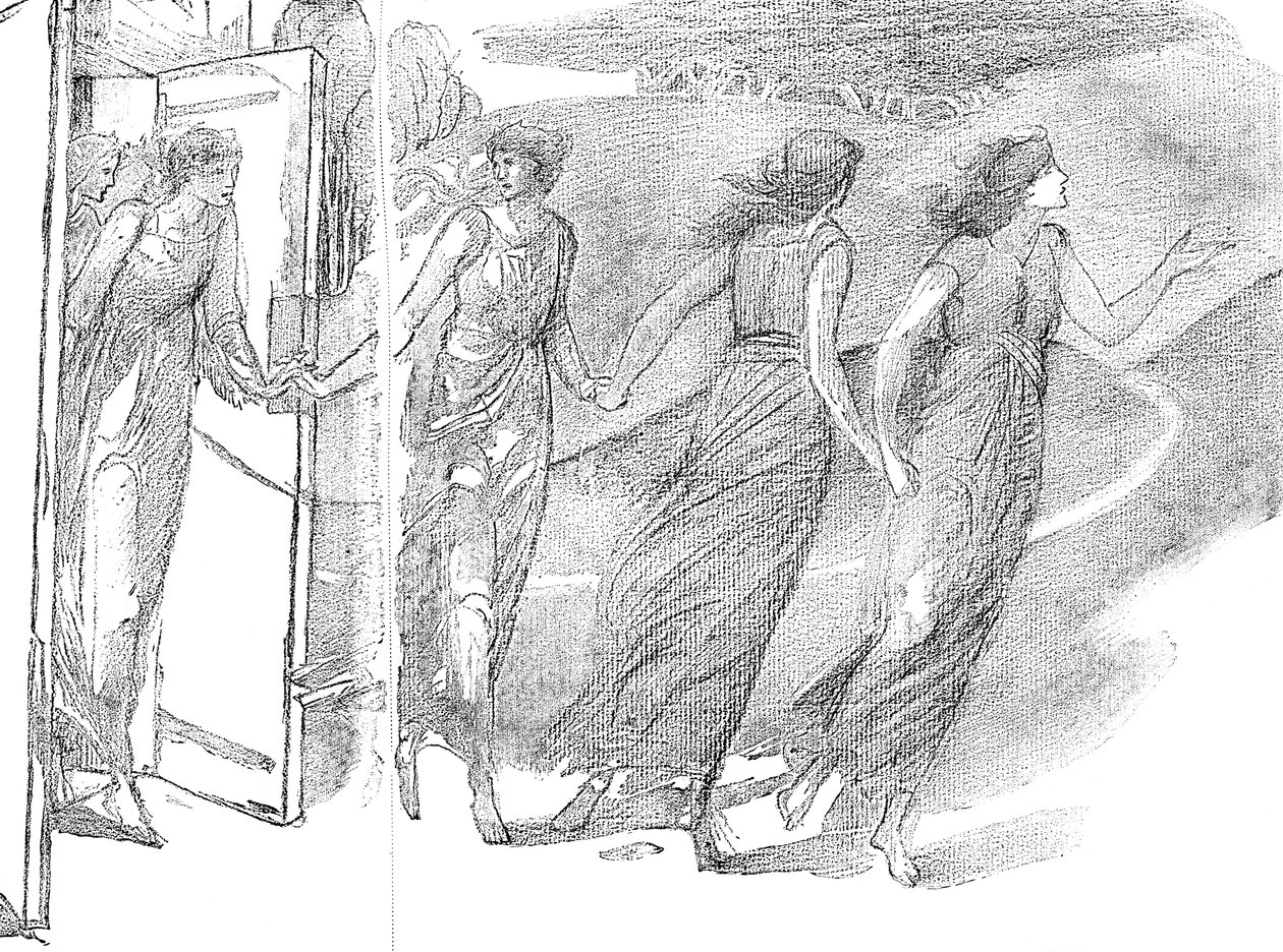 Studie, 19e eeuw, 1900 door Unbekannt