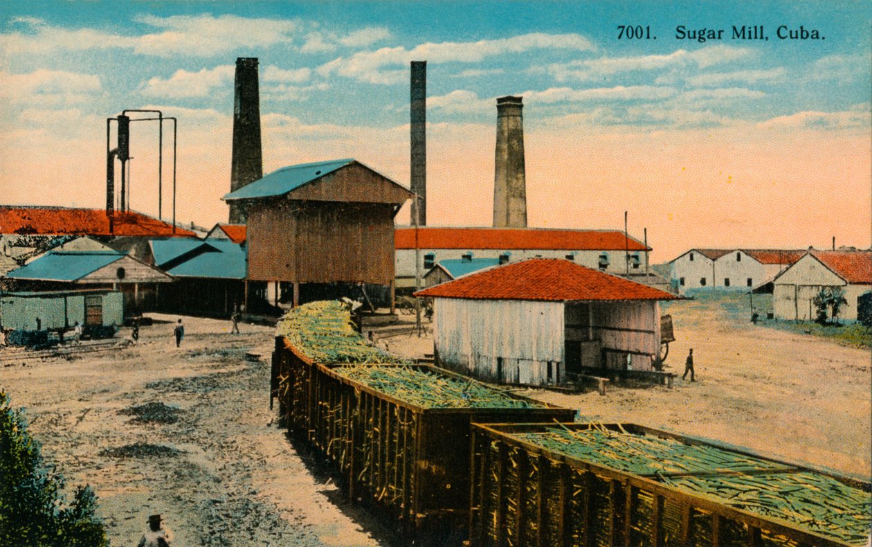 Suikermolen, Cuba, c1910 door Unbekannt