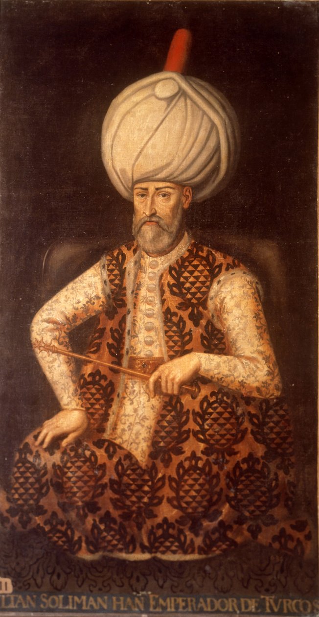 Sultan Suleiman I de Prachtige, 17e eeuw door Unbekannt
