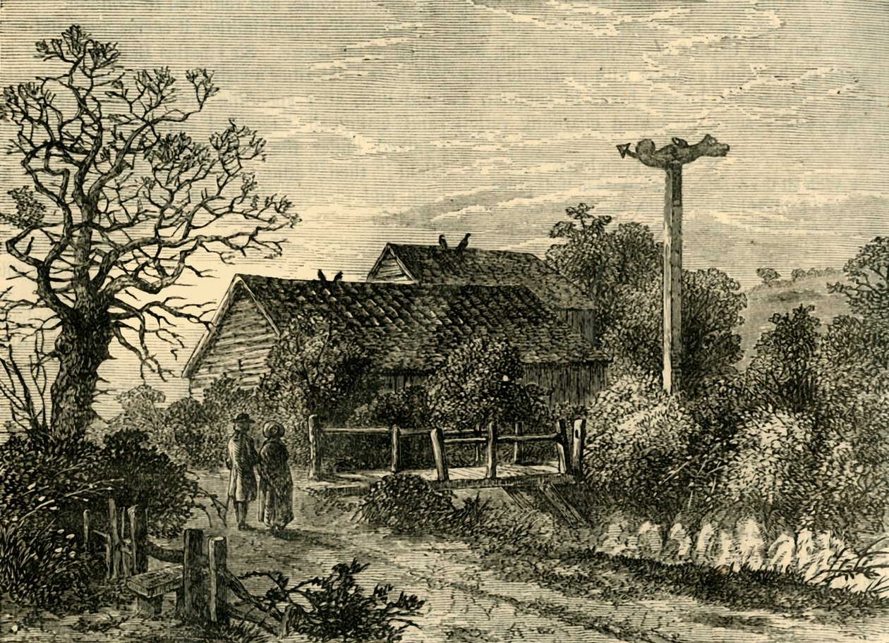 Sydenham Wells in 1750 door Unbekannt