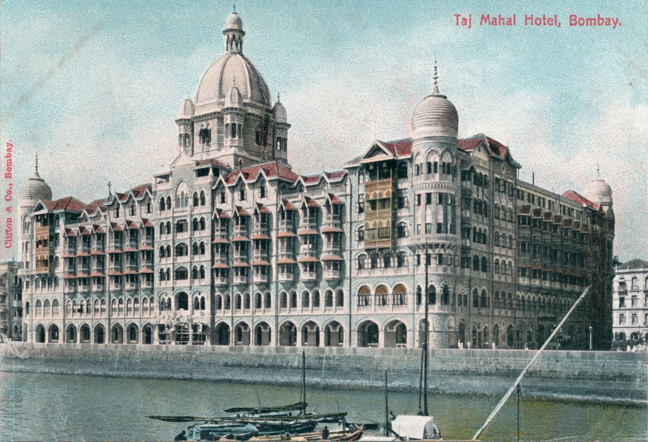 Taj Mahal Palace Hotel, Bombay, India, 20e eeuw door Unbekannt