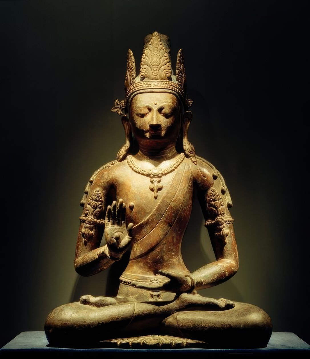 Tathagata Amoghasiddhi / Beeldhouwwerk, 11e eeuw door Unbekannt