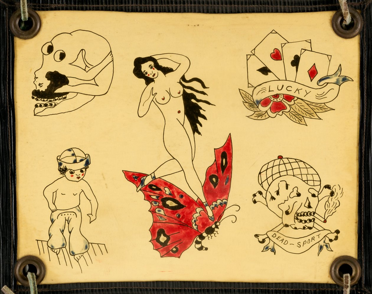 Tattoo Flash door Unbekannt