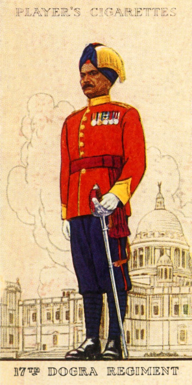 Het 17e Dogra Regiment, 1936 door Unbekannt