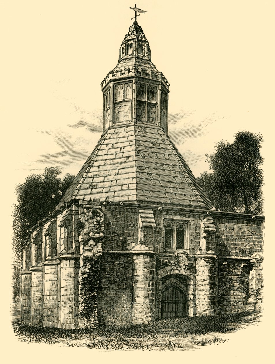 De Keuken van de Abt, 1898 door Unbekannt