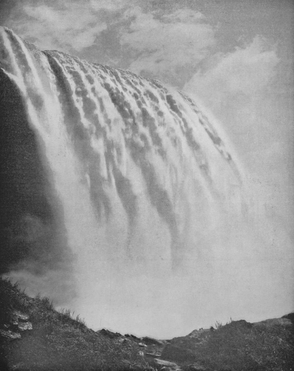De Amerikaanse Waterval, 19e eeuw door Unbekannt
