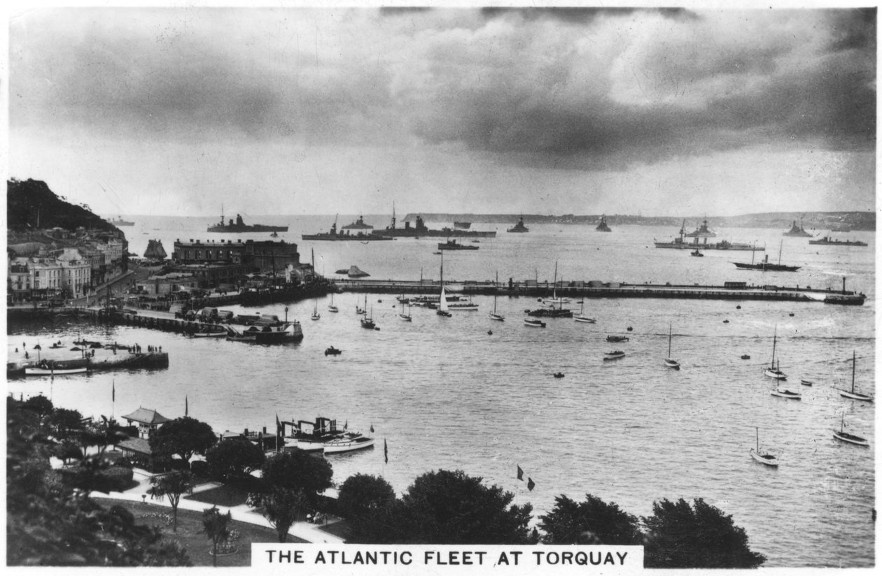 De Atlantische vloot in Torquay, 1936 door Unbekannt