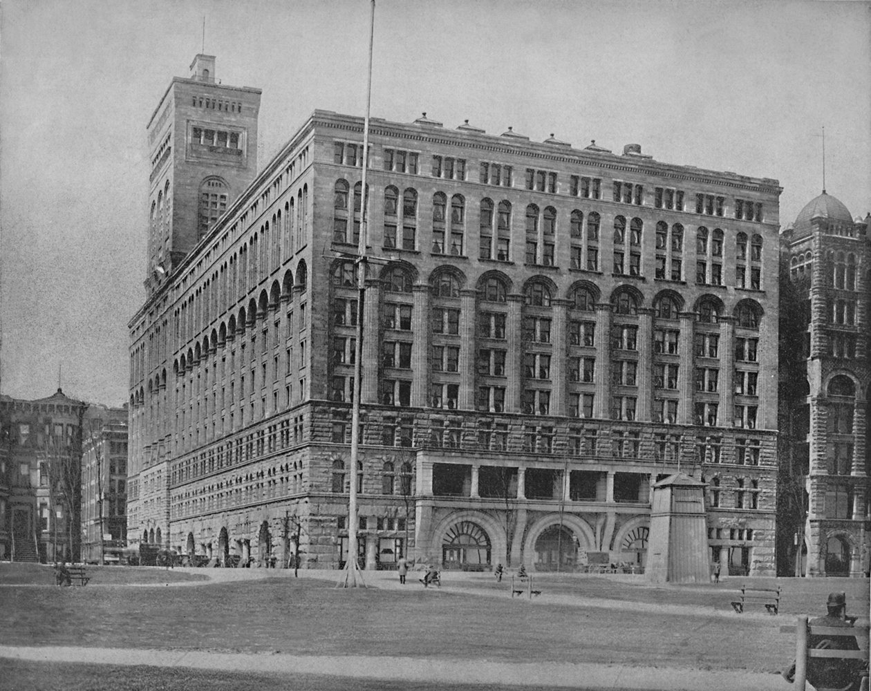 Het Auditorium, Chicago door Unbekannt