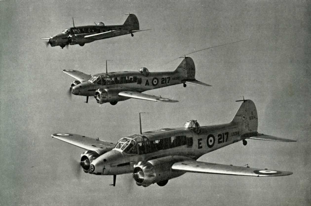 De Avro Anson door Unbekannt