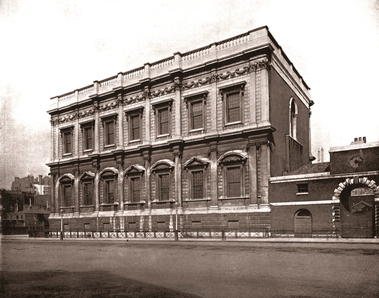 Het Banketgebouw, Whitehall, Londen, 1894 door Unbekannt