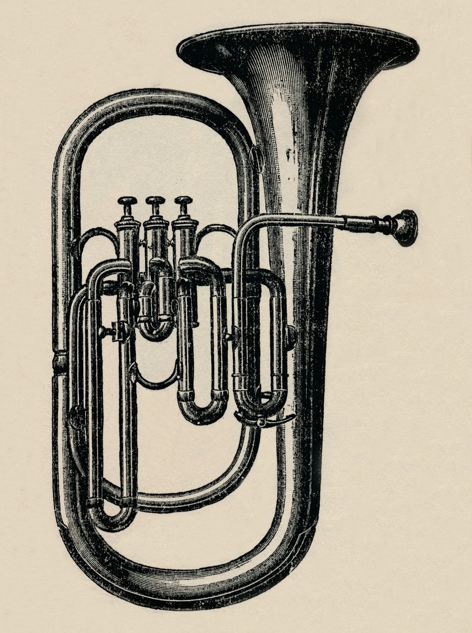 De bariton, 1910 door Unbekannt