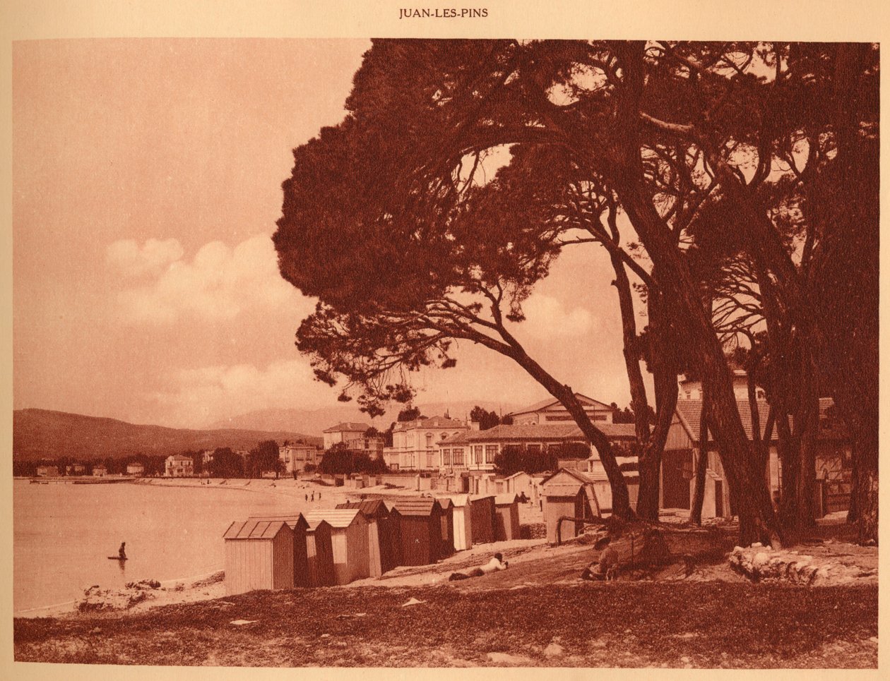 Het Strand, Juan-les-Pins, 1930 door Unbekannt