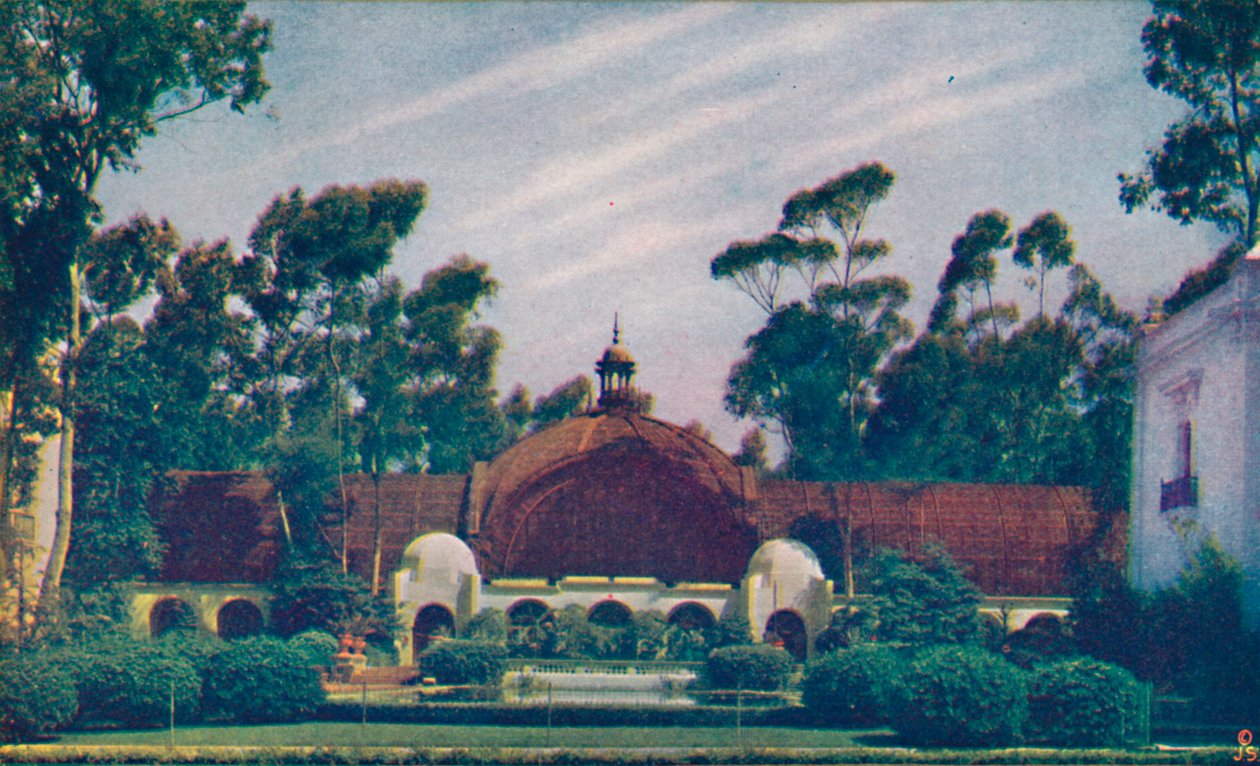 Het Botanische Gebouw, ca. 1935 door Unbekannt