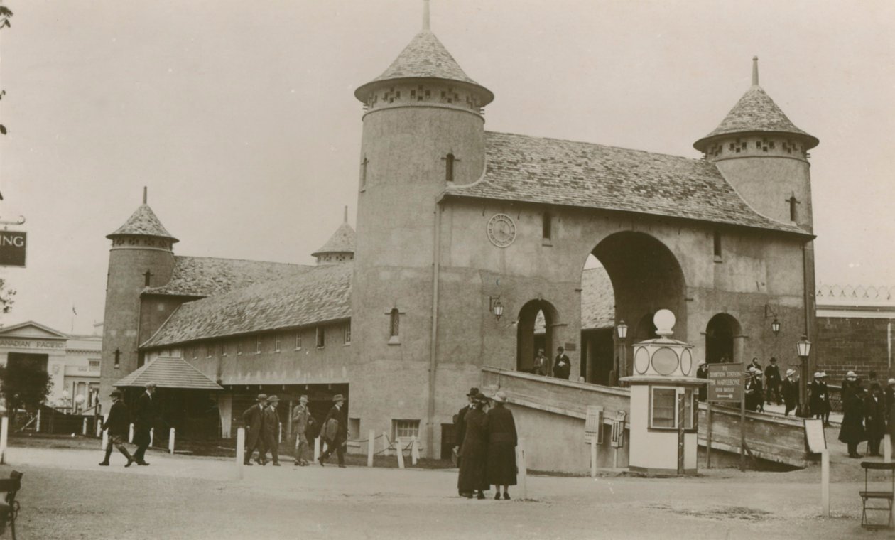 De Britse Rijkstentoonstelling, oude London Bridge, 1924 door Unbekannt