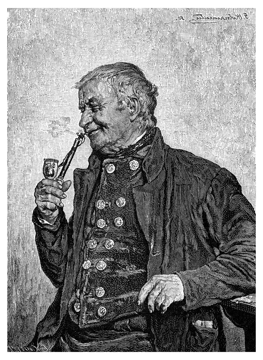 De burgemeester, 1882 door Unbekannt