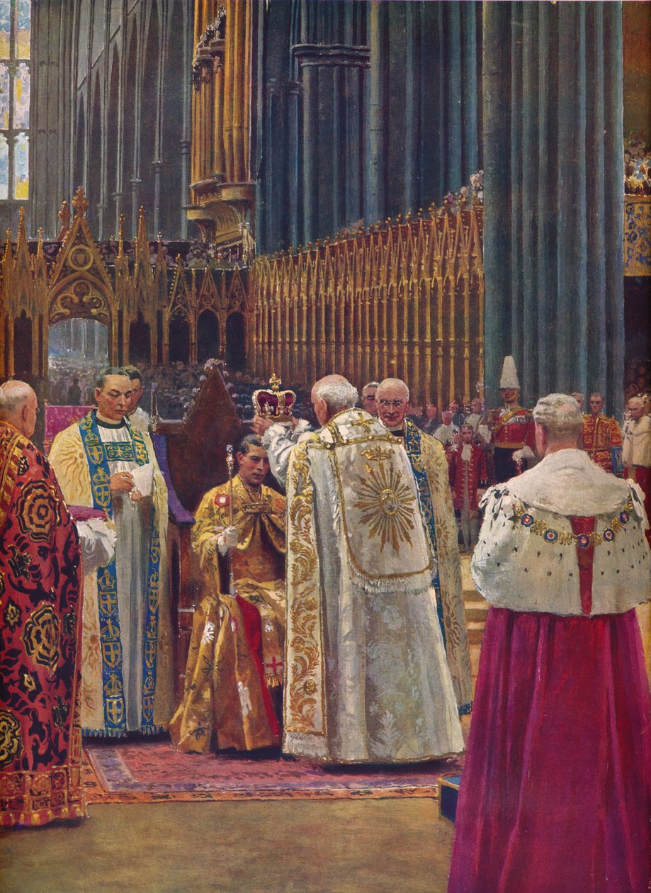 De kroning van de koning, 1937 door Unbekannt