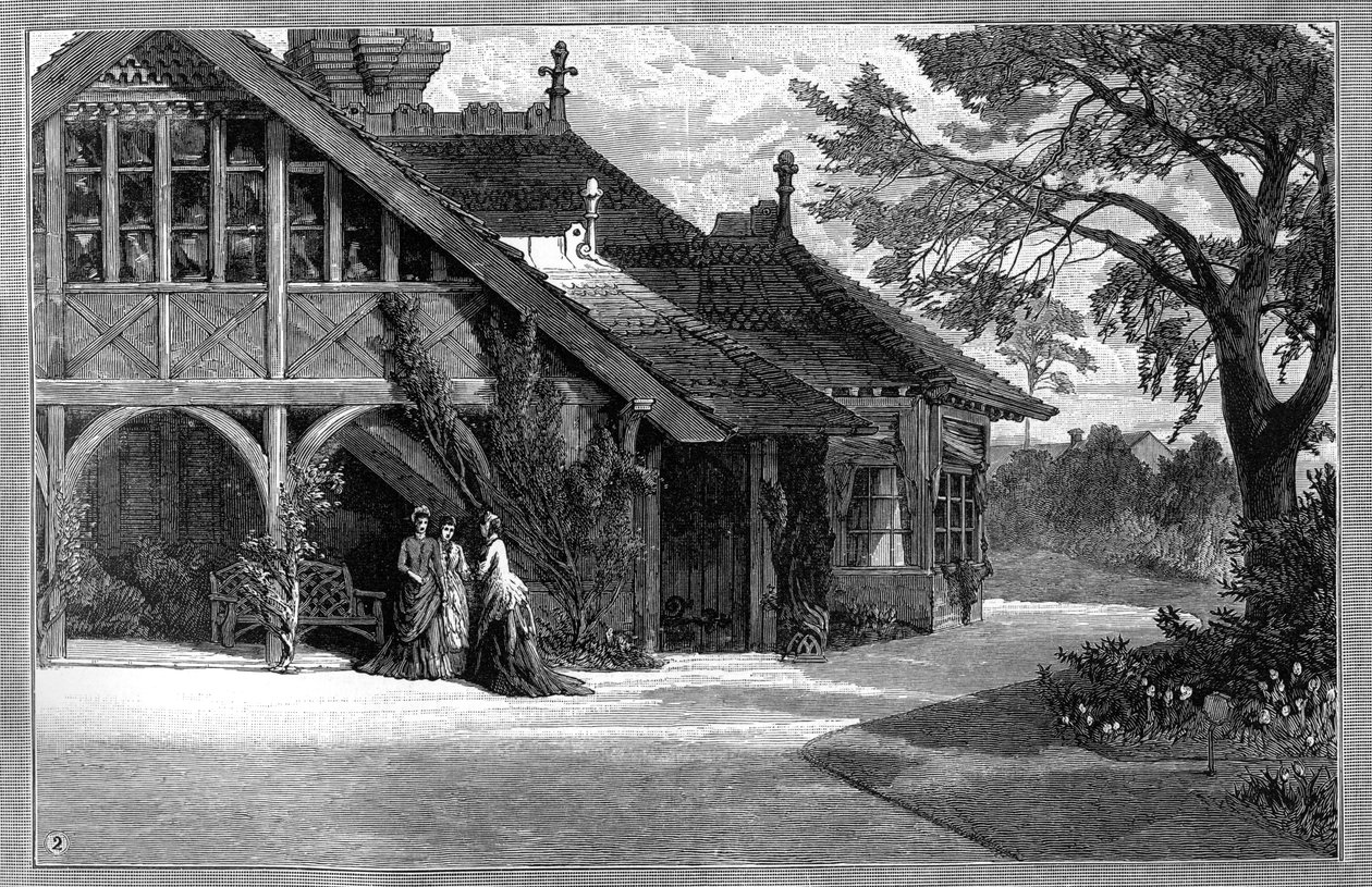 De Melkveehouderij, Sandringham, Norfolk, 1887 door Unbekannt
