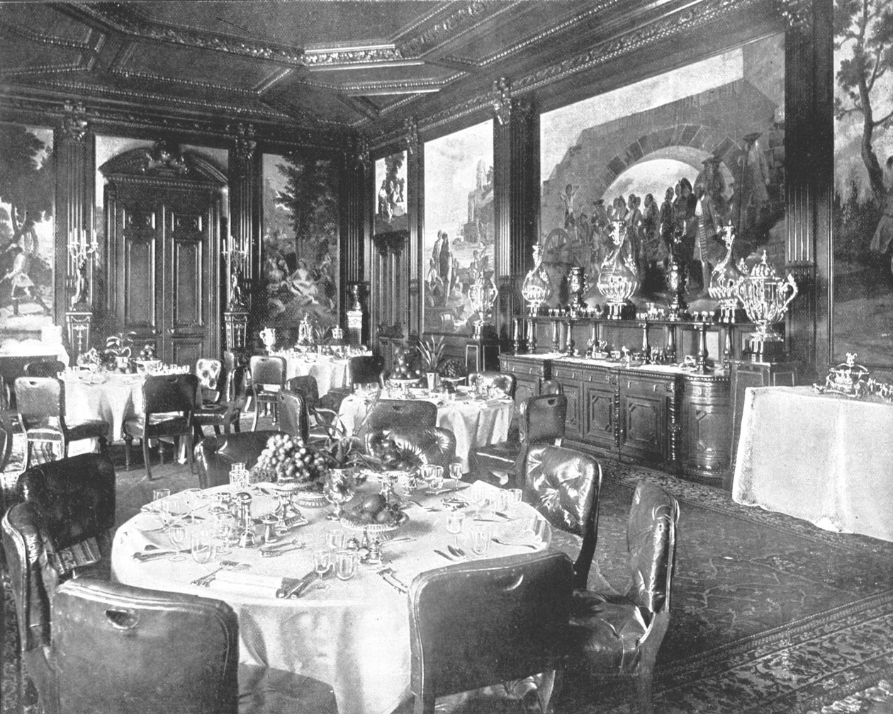 De eetzaal in Sandringham, Norfolk, 1894 door Unbekannt