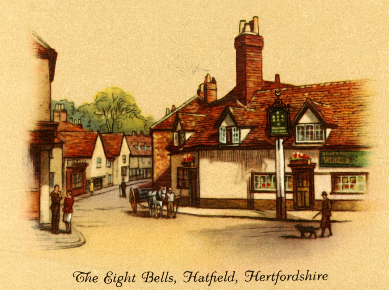 The Eight Bells, Hatfield, Hertfordshire, 1939 door Unbekannt