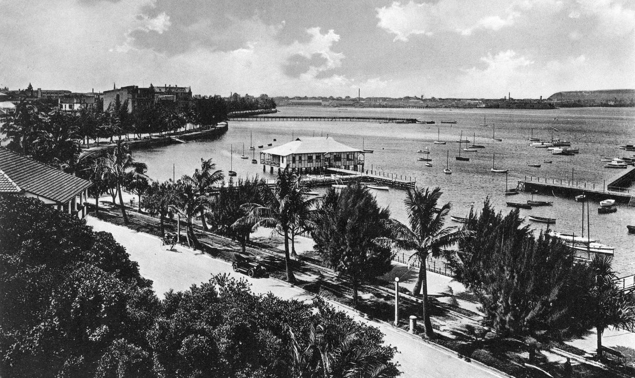 De Esplanade, Durban, Zuid-Afrika door Unbekannt