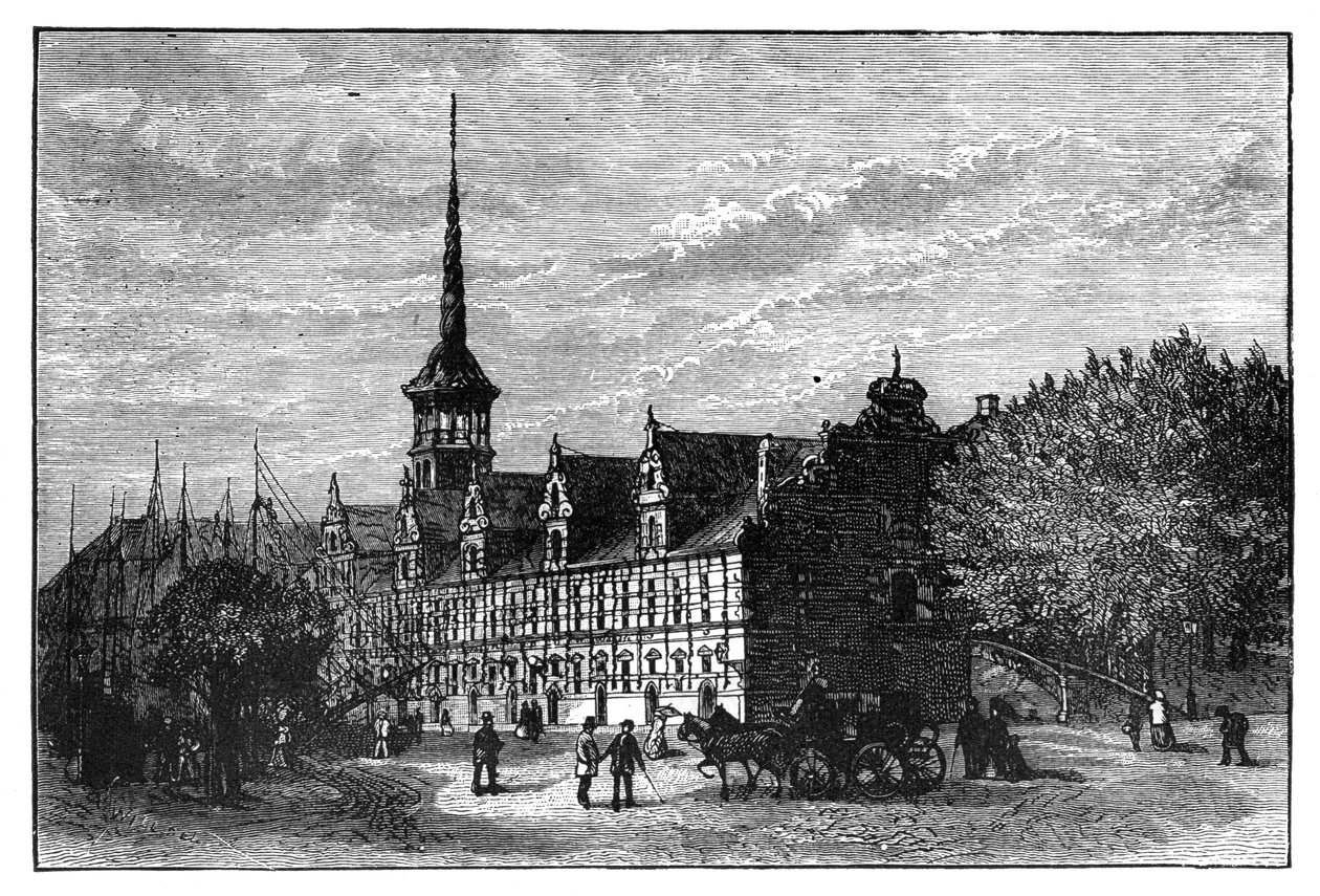 De Beurs, Kopenhagen, Denemarken door Unbekannt