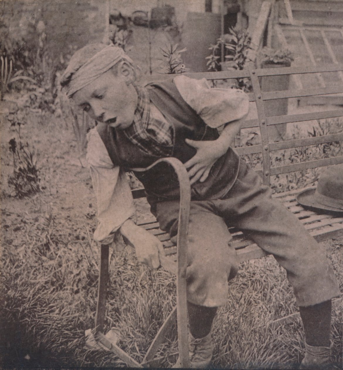 De eerste sigaar: Het resultaat, 1910 door Unbekannt