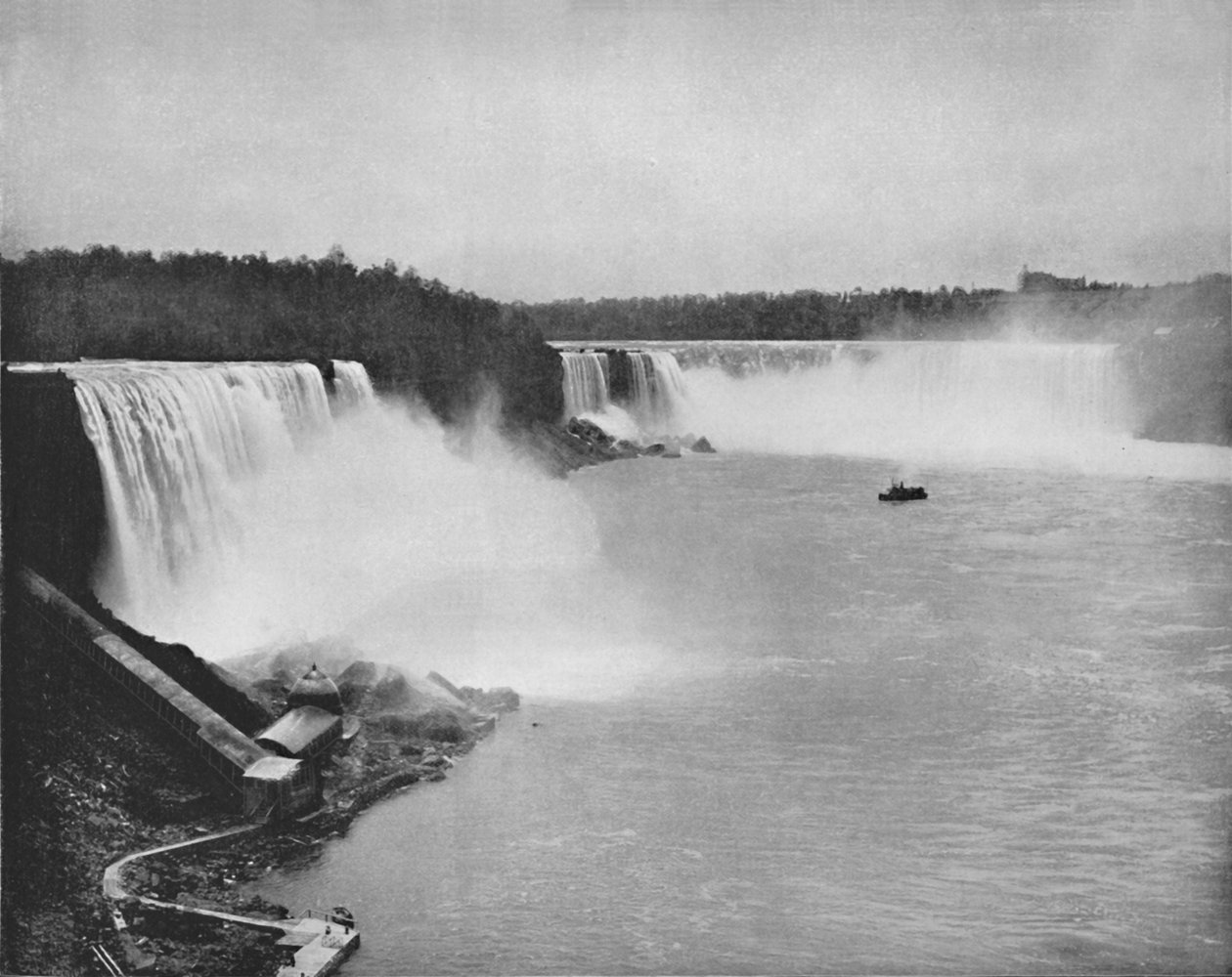Het algemene overzicht van Niagara, 19e eeuw door Unbekannt