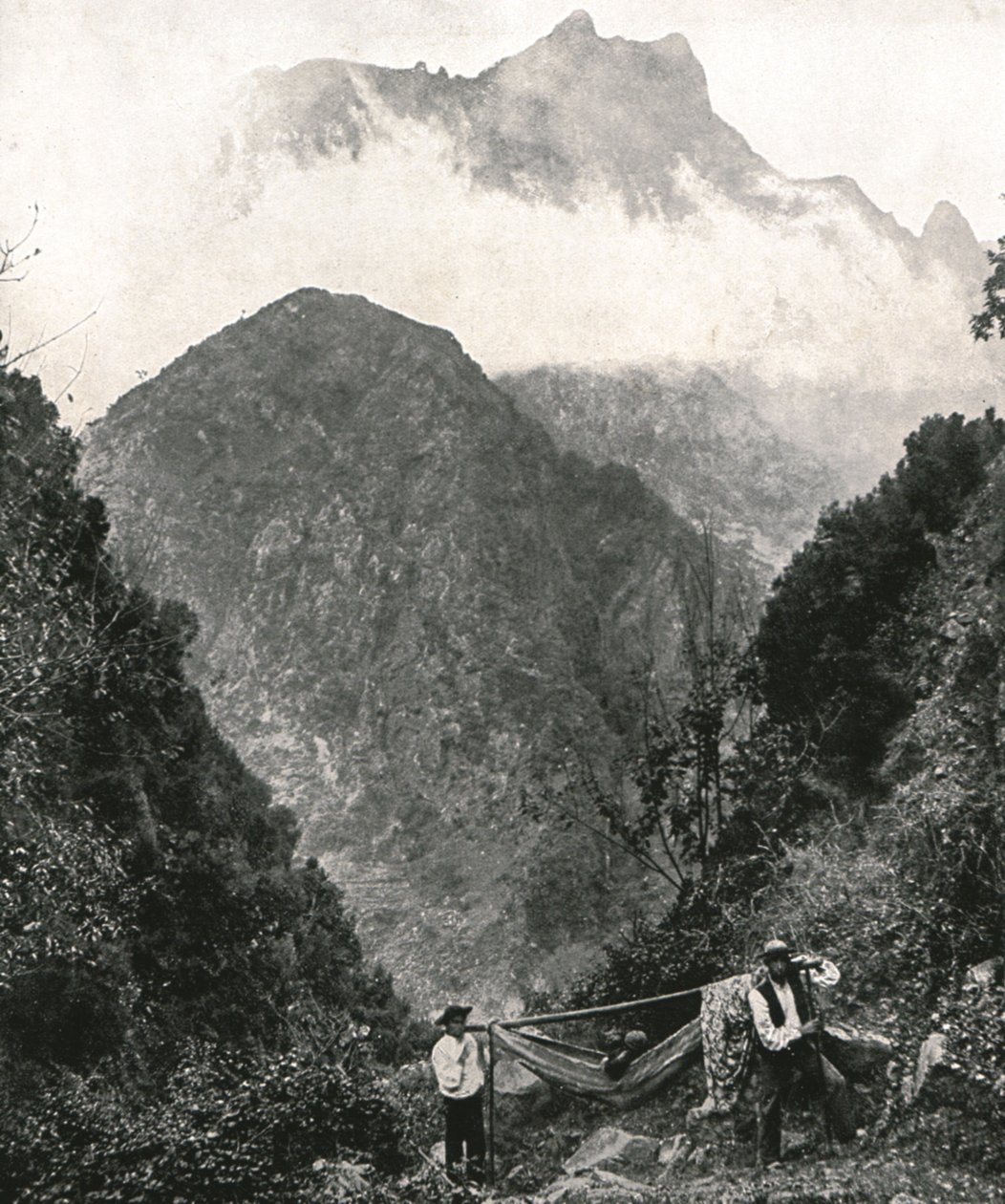 De Grote Curral, Madeira, Portugal, 1895 door Unbekannt