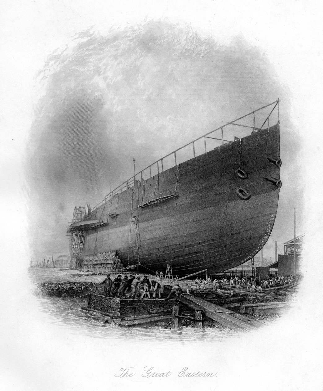 De Great Eastern, 1886 door Unbekannt