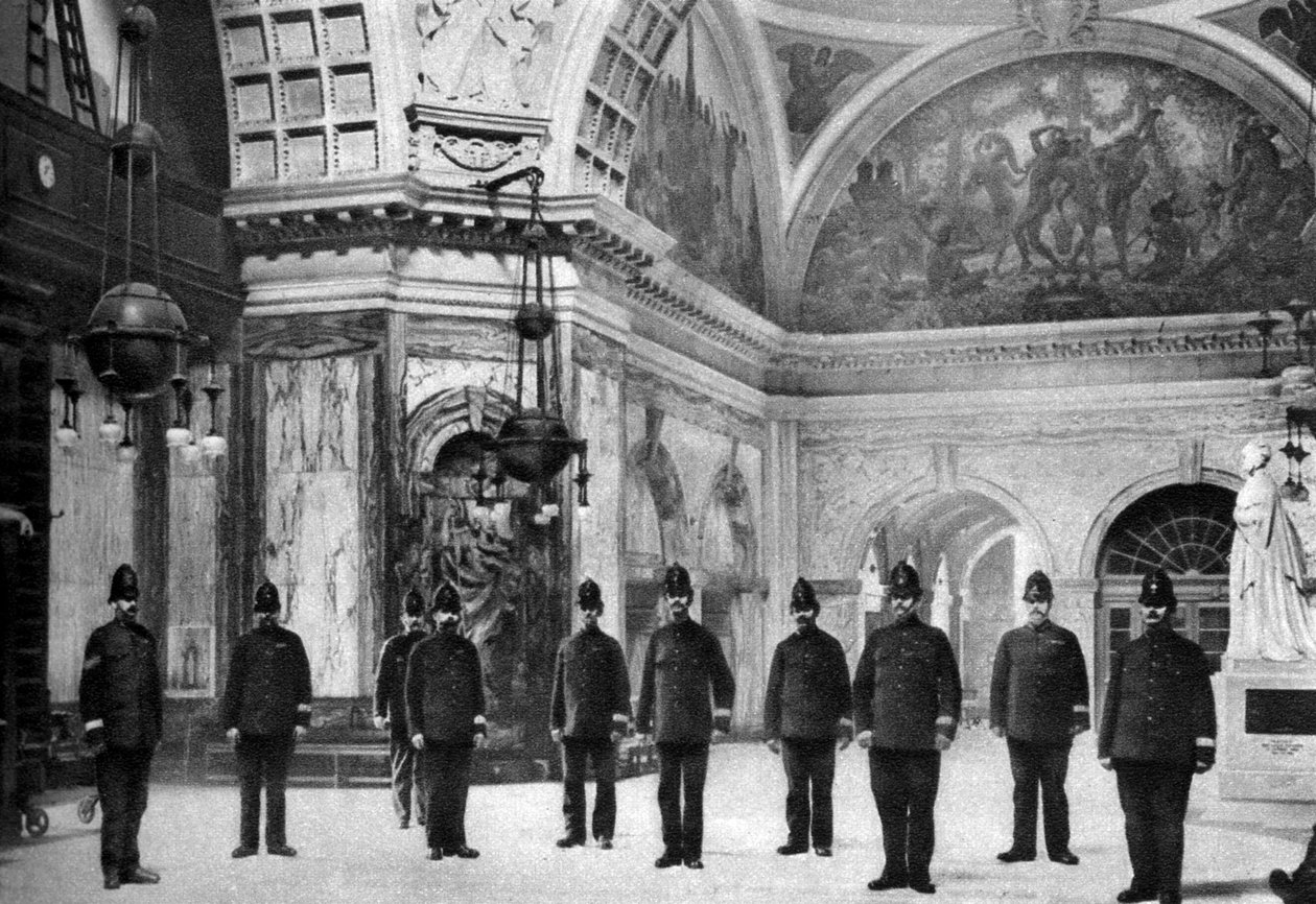 De Grote Zaal, The Old Bailey, Londen, 1926-1927 door Unbekannt