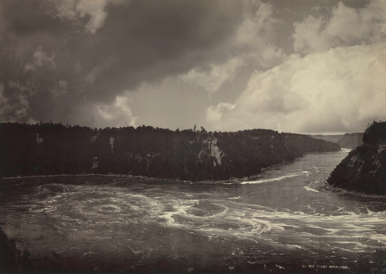 De Grote Whirlpool, Niagara, ca. 1880s door Unbekannt