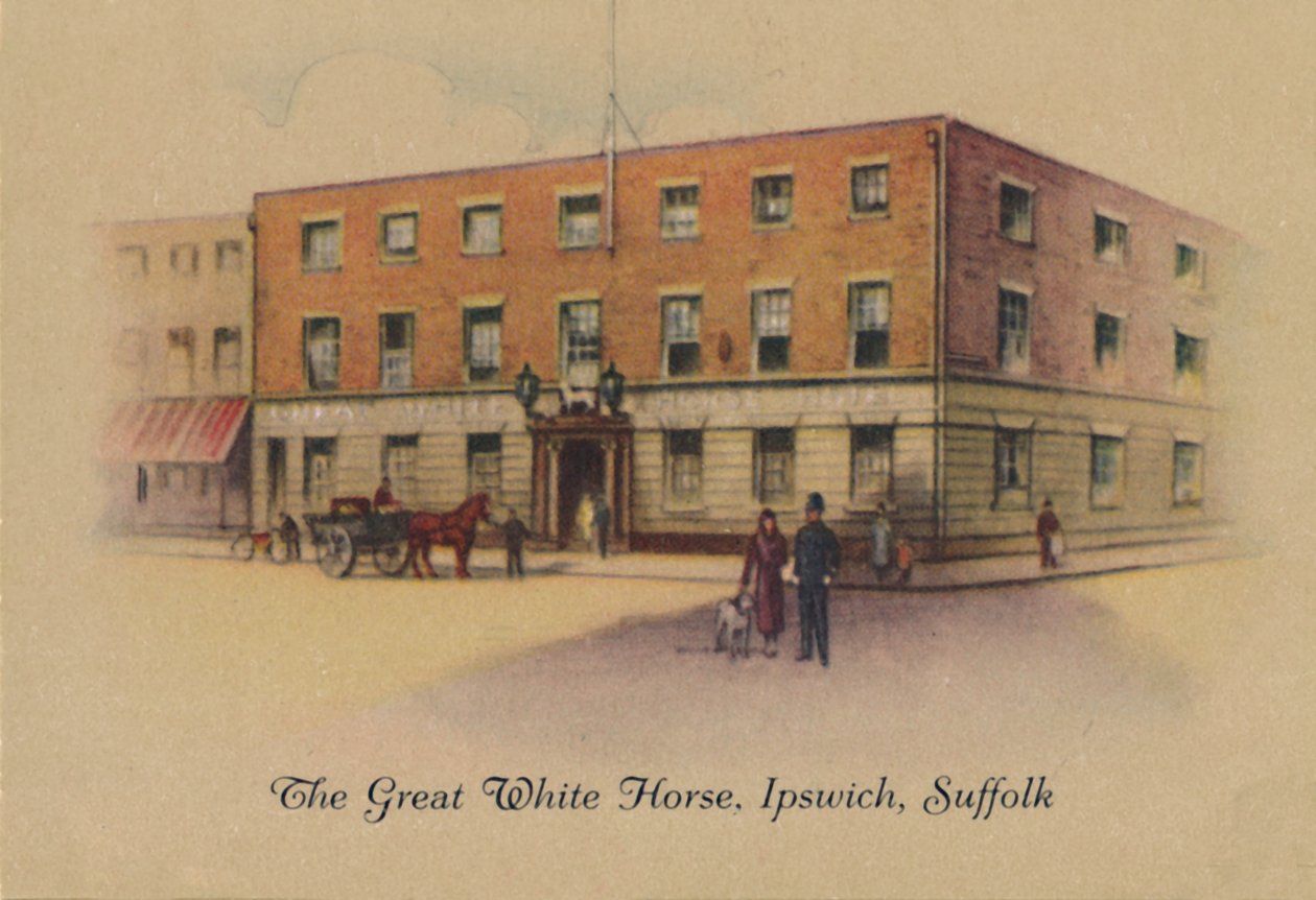 Het Grote Witte Paard, Ipswich, Suffolk, 1939 door Unbekannt