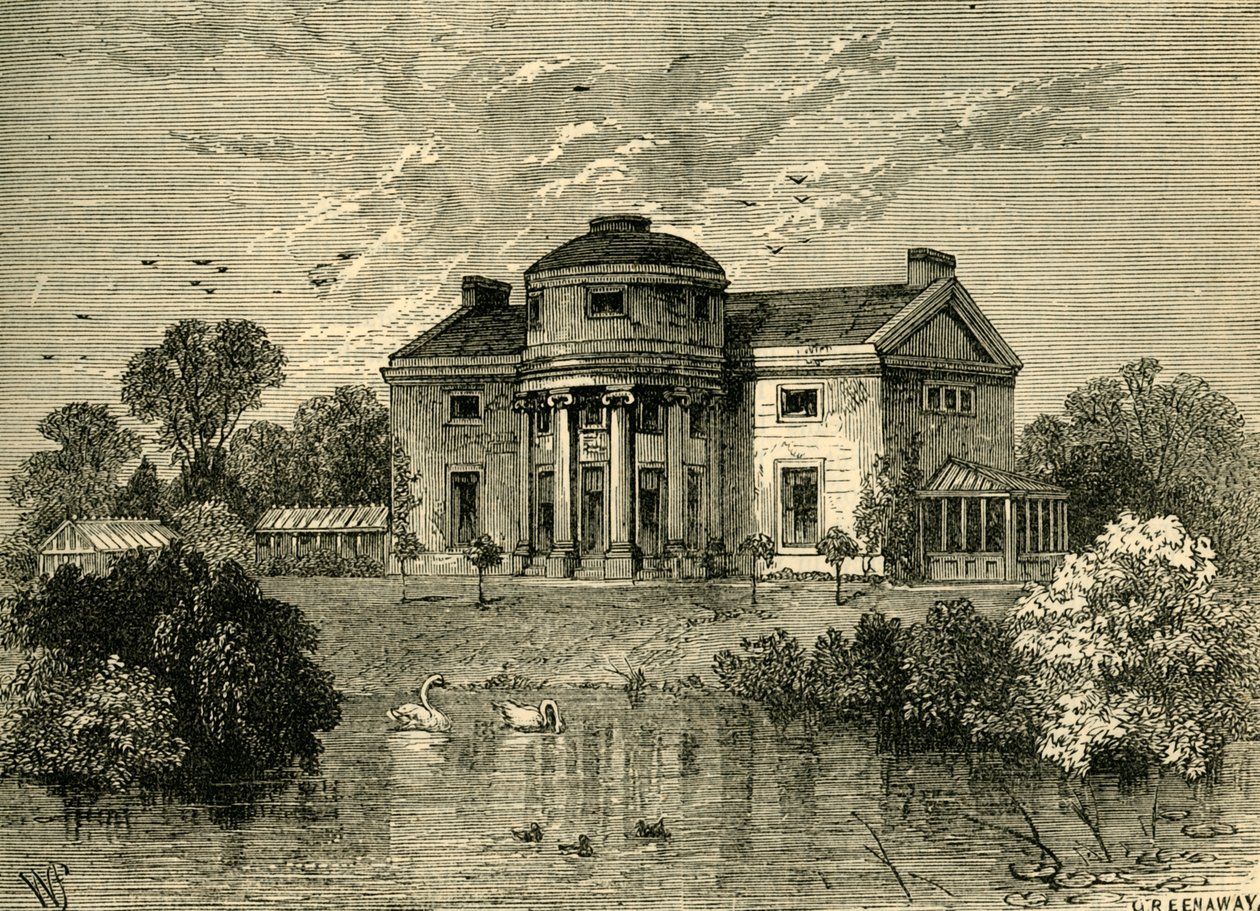 The Holme, Regents Park, c1876 door Unbekannt