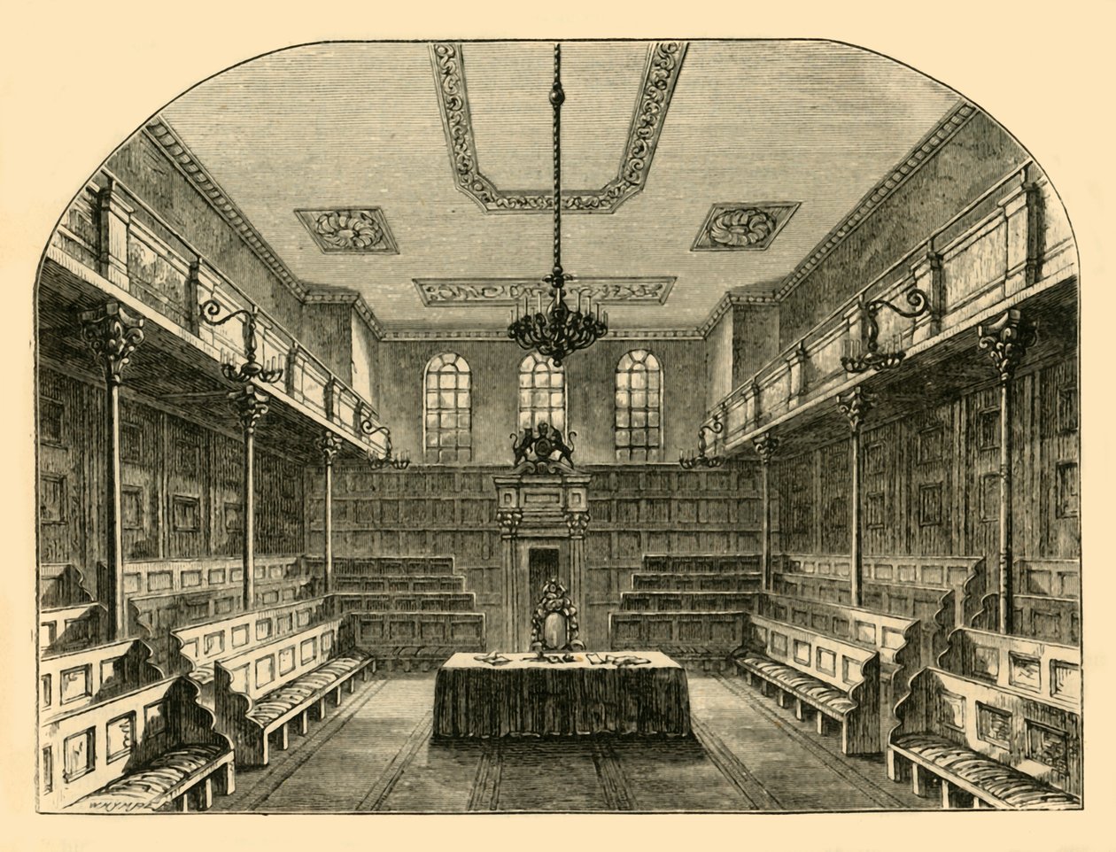 Het huis in 1815, 1881 door Unbekannt