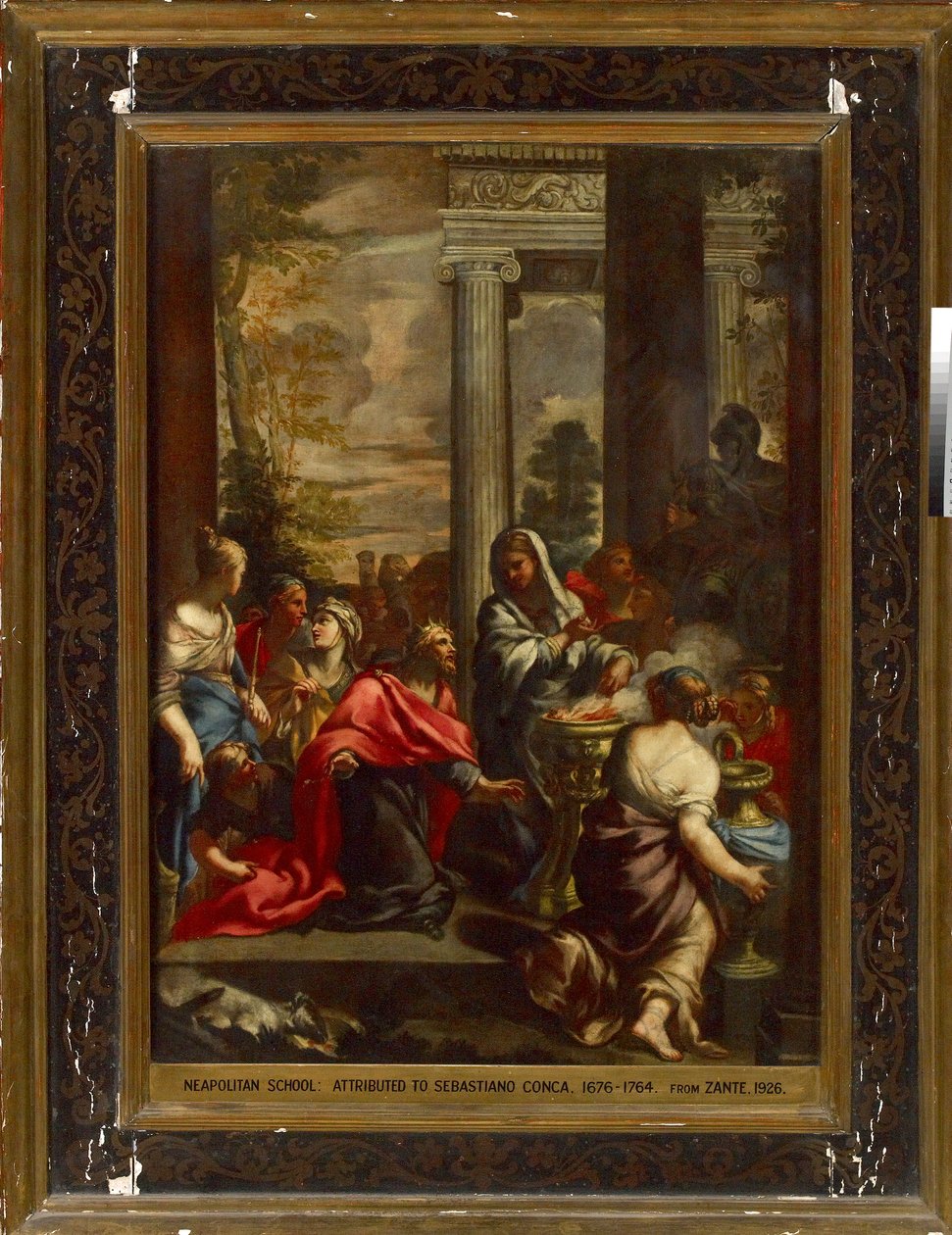De afgoderij van Salomo, c1675-1695 door Unbekannt