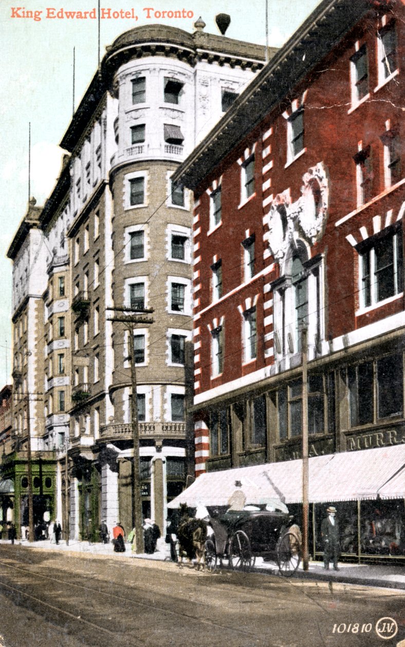 Het King Edward Hotel, Toronto, Canada, 1911 door Unbekannt