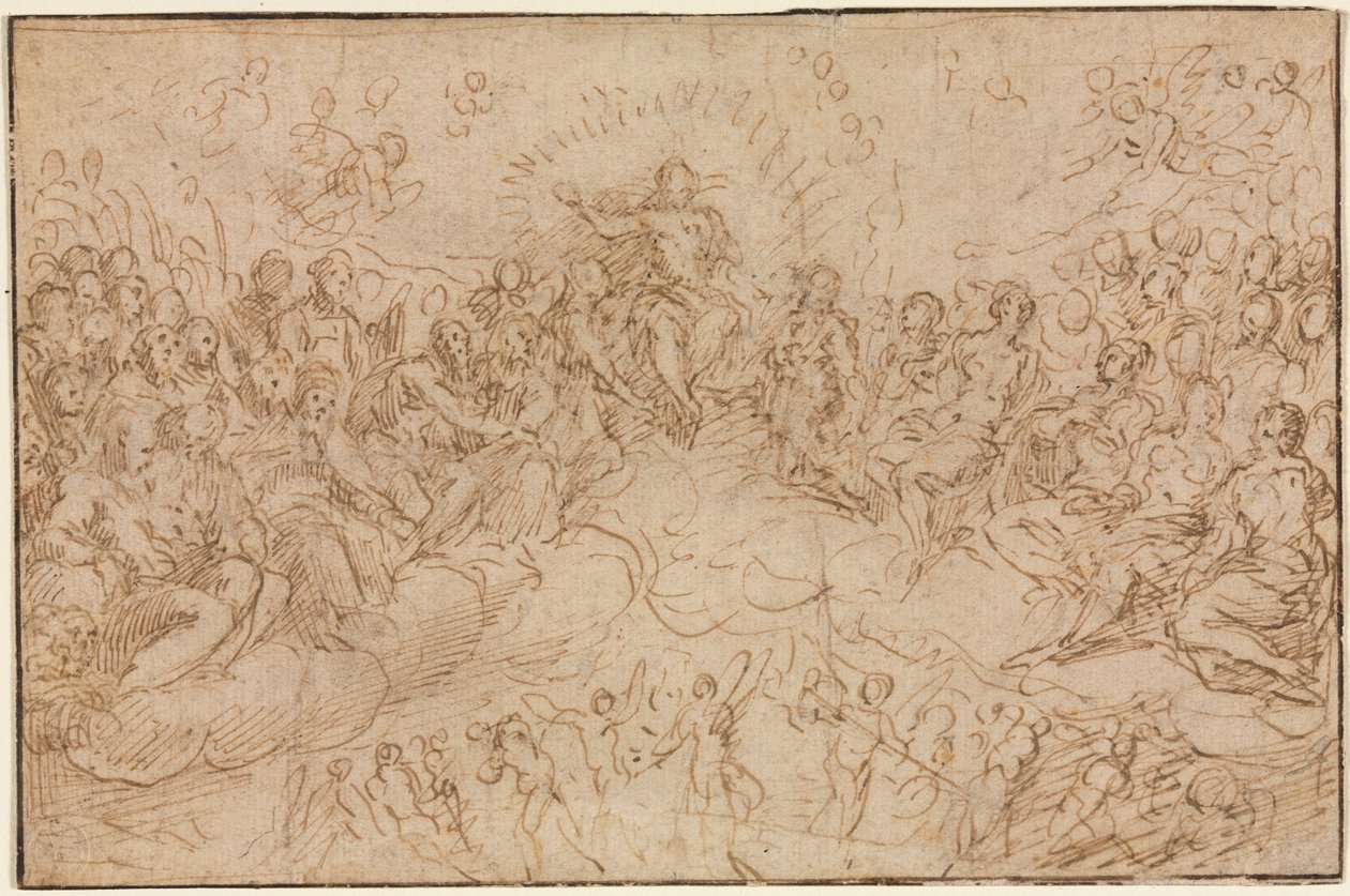 Het Laatste Oordeel, 1500s door Unbekannt