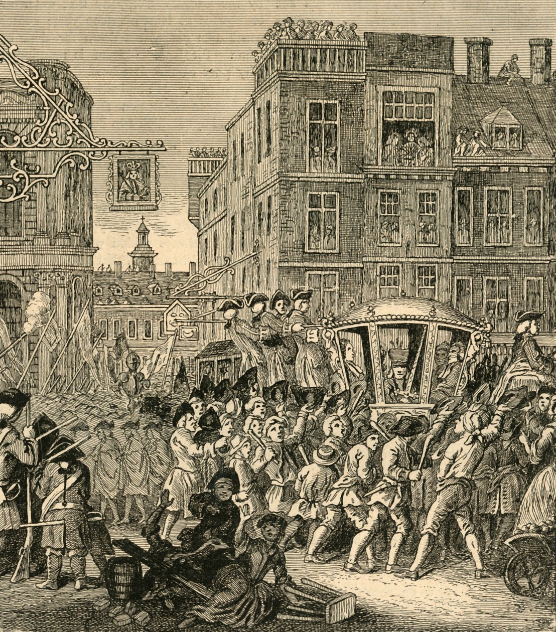 De Processie van de Lord Mayor door Unbekannt