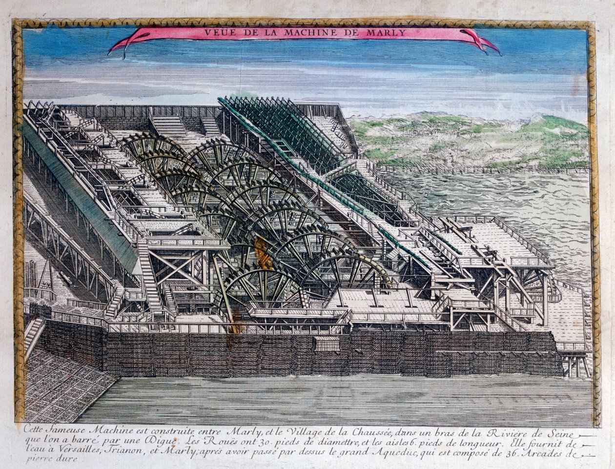 De Marly Machine, 18e eeuw door Unbekannt