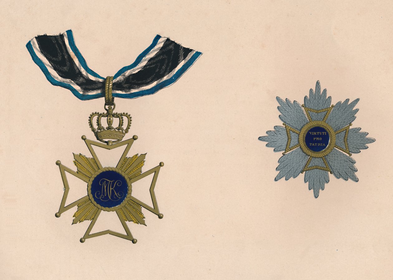 De Militaire Orde van Max Joseph, 19e eeuw door Unbekannt