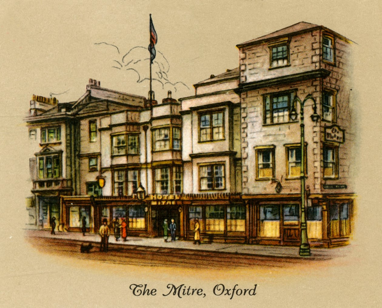 The Mitre, Oxford, 1936 door Unbekannt